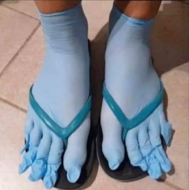 foot gloves