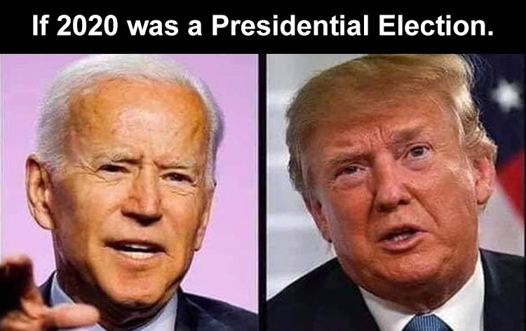 joe biden vs trump - If 2020 was a Presidential Election.