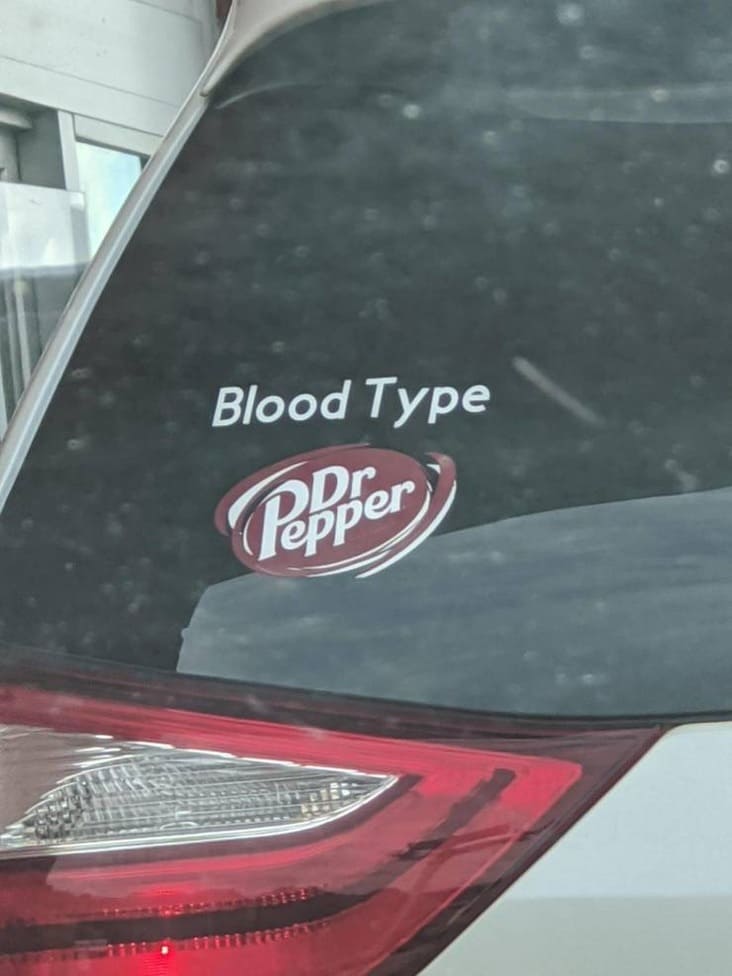 funny memes  - dr pepper - Blood Type Pepper