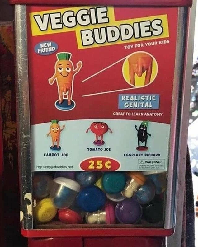 eggplant richard - Veggie Buddies New Friend Toy For Your Kids Realistic Genital Great To Learn Anatomy Tomato Joe Carrot Joe Eggplant Richard Warning 25