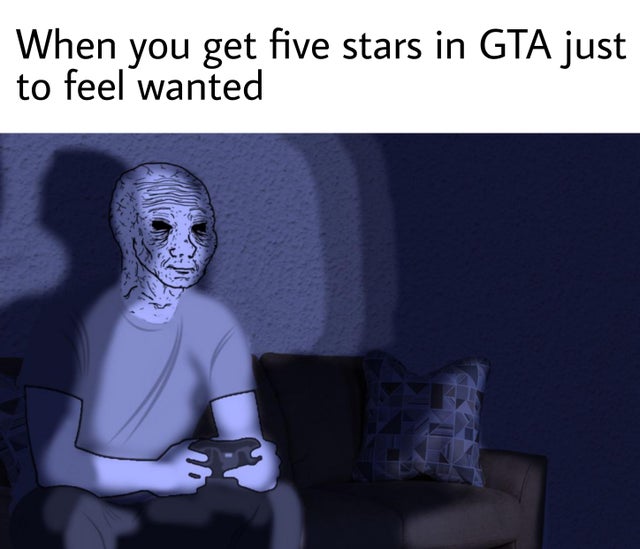 you are now the party owner - When you get five stars in Gta just to feel wanted