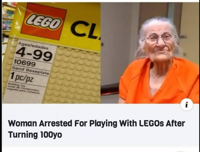 woman arrested for playing with legos - Lego Cl Agosedades 499 10699 Sand Baseplate 1 pcpz N Woman Arrested For Playing With LEGOs After Turning 100yo