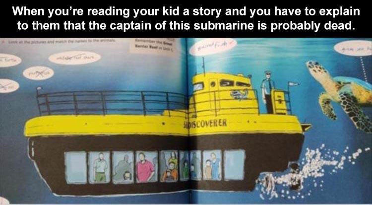 crappy designs - When you're reading your kid a story and you have to explain to them that the captain of this submarine is probably dead. Discoverer 11