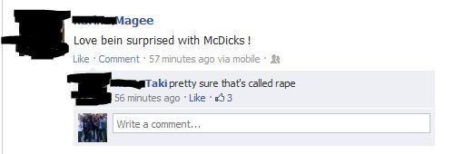 She must love McDicks