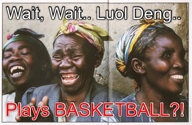 Luol's ladies laughin