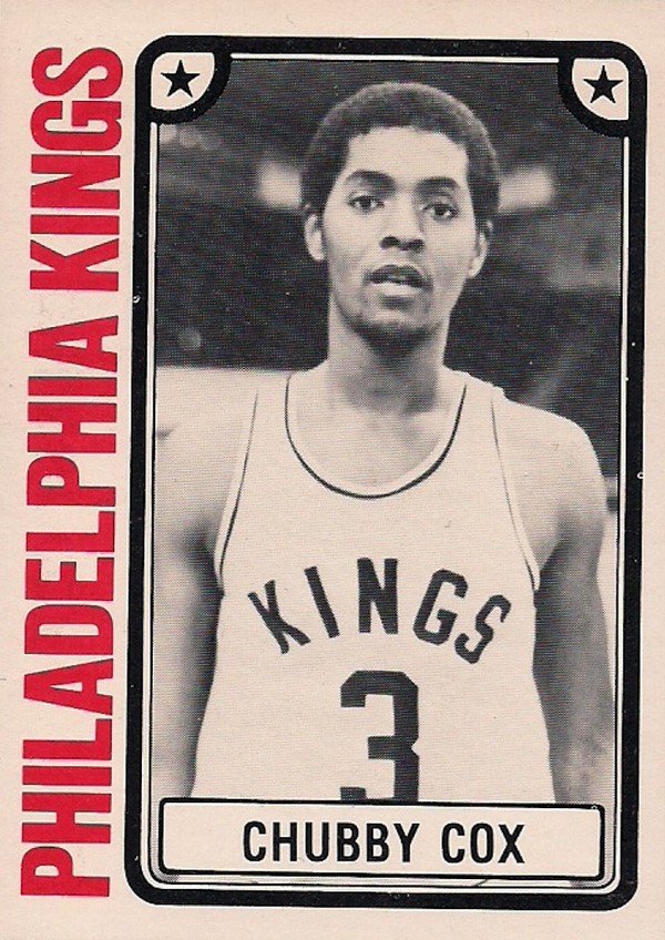 unfortunate names - Philadelphia Kings Kings Chubby Cox