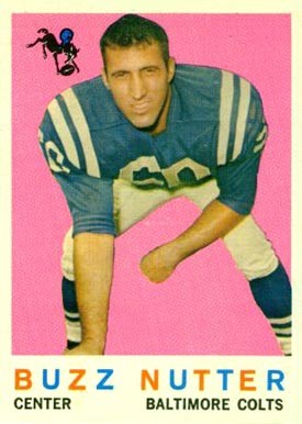 funny sports names - Buzz Nutter Center Baltimore Colts