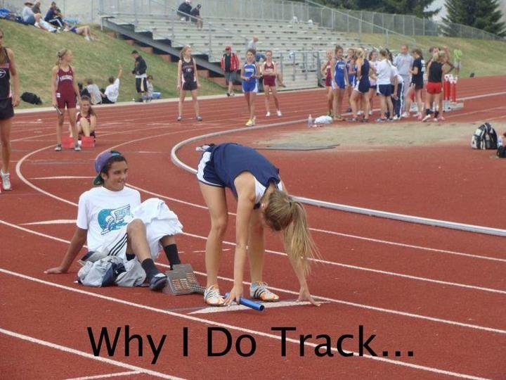 do track - Why I Do Track...