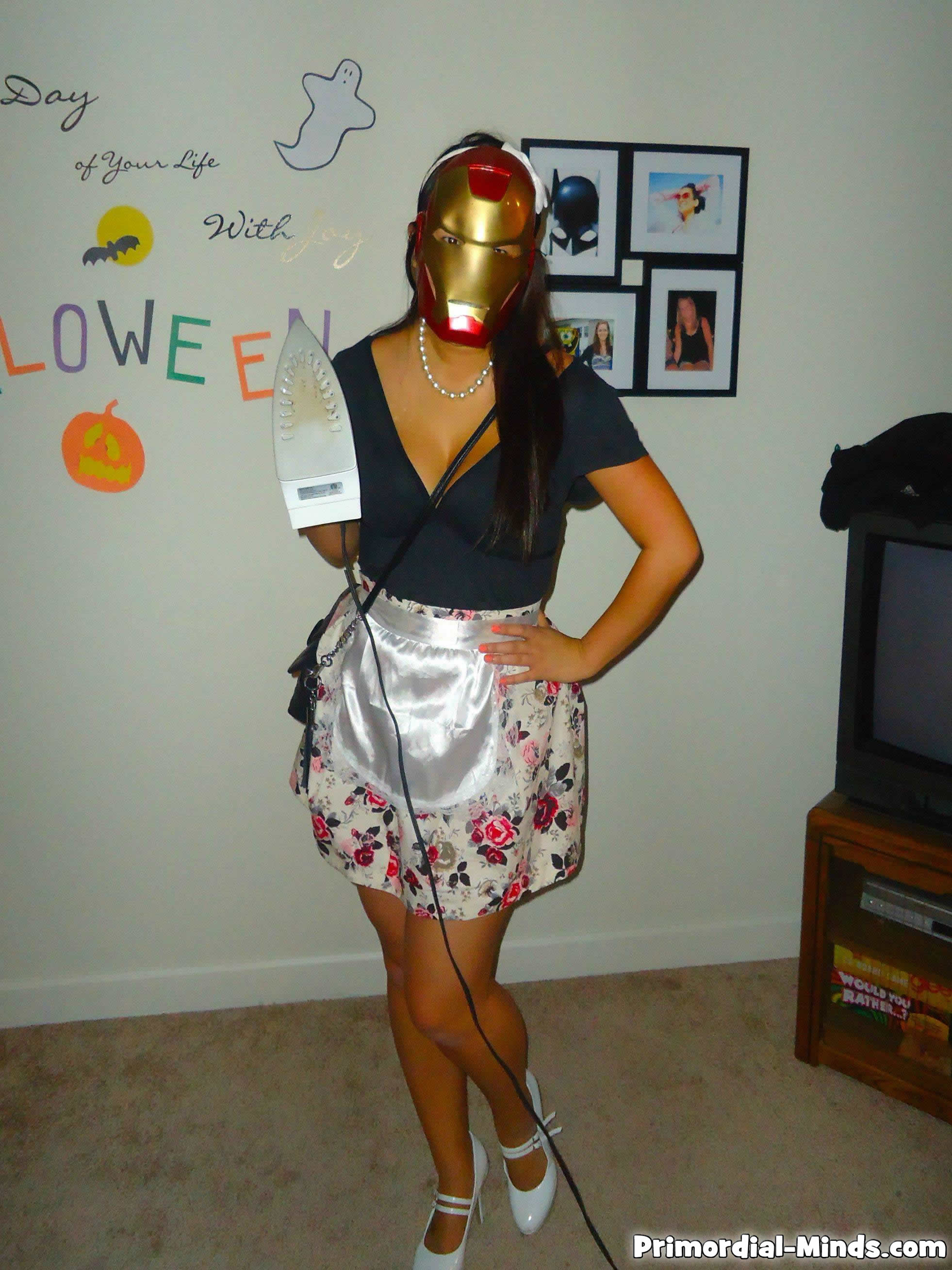 iron woman ironing - Day of Your Life are With Lloween See PrimordialMinds.com