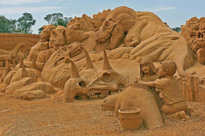 your sand castle was awesome... think again