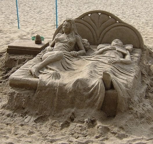 your sand castle was awesome... think again