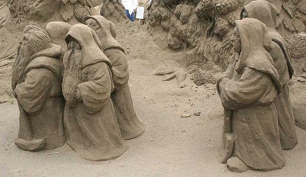 your sand castle was awesome... think again