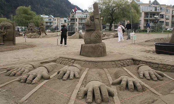 your sand castle was awesome... think again