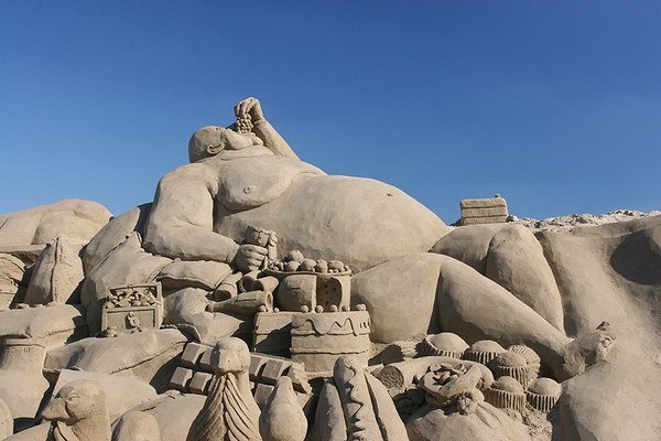 your sand castle was awesome... think again