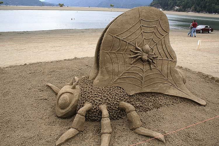 your sand castle was awesome... think again