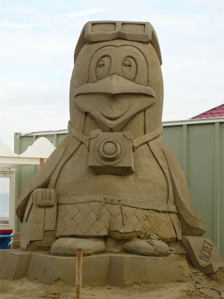 your sand castle was awesome... think again