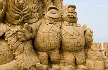 your sand castle was awesome... think again