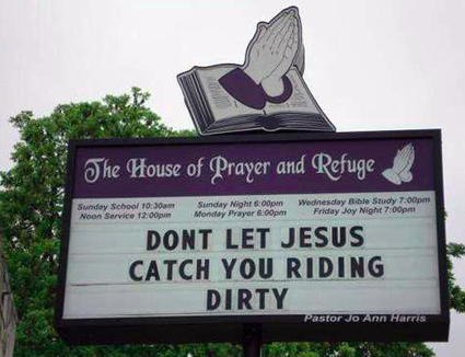 Funny church signs...