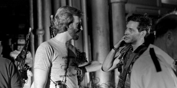 James Remar was cast to play Corporal Hicks or was it Hudson? in Aliens, however he and James Cameron didn't get along and was replaced with Michael Biehn.  However, a few of Remar's scenes still ended up in the finished film because reshooting them would've been too expensive.