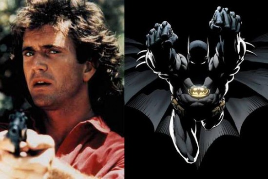 Mel Gibson was the studio's first choice to play Batman in 1989 but he was already committed to Lethal Weapon 2...