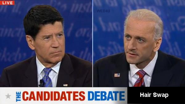 Vice President Joe Biden and Republican Paul Ryan looking sharp?