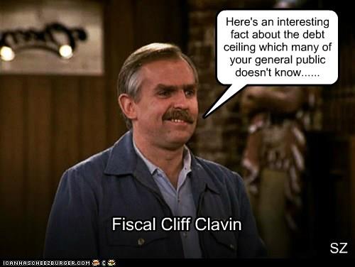 Fiscal Cliff Clavin from Moe Zeppelin's Media Page on Facebook