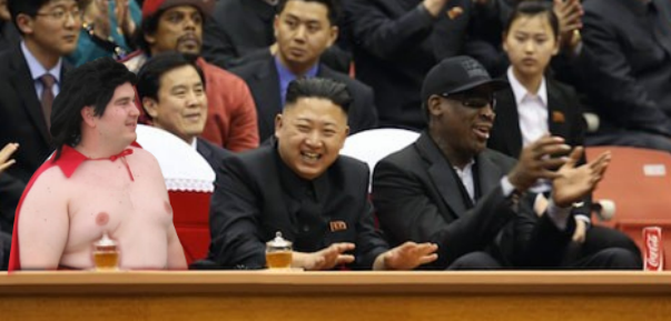 Kim Jong Un, a die hard basketball fan, told Rodman, the former Chicago Bulls star, and CapeBoy that he hoped the visit would break the ice between the United States and North Korea.