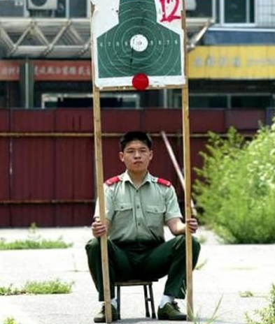 Kim Jong Un's target holder.....