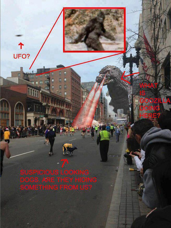 The truth finally comes out after all the FBI fake touched up picture.  Take a look at what really happened.