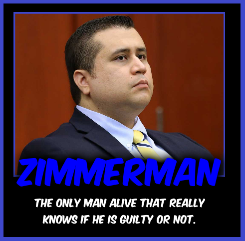 Do you think justice was served? Only Zimmerman knows for sure.