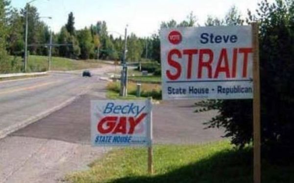 Really Good And Really Bad Political Signs