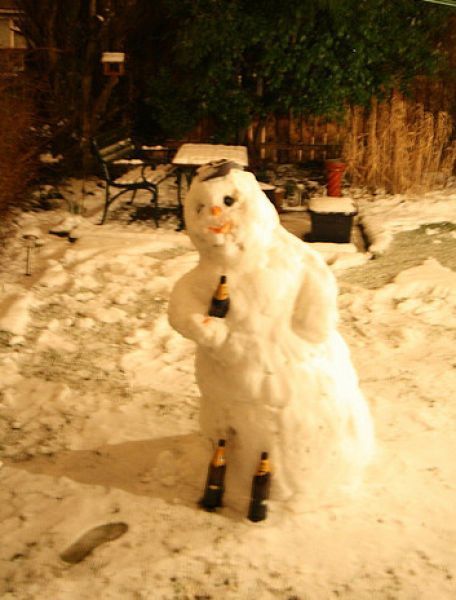 Drunk Snowmen Are Tipsy