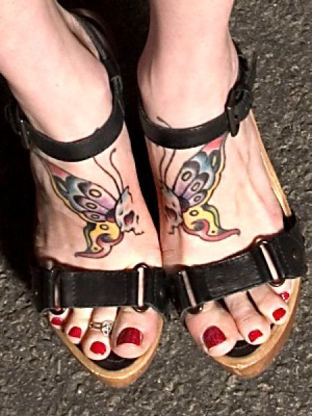 Strange Tattoos Foot Fetish Edition