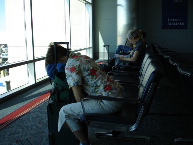 No Bed...No Problem At The Airport