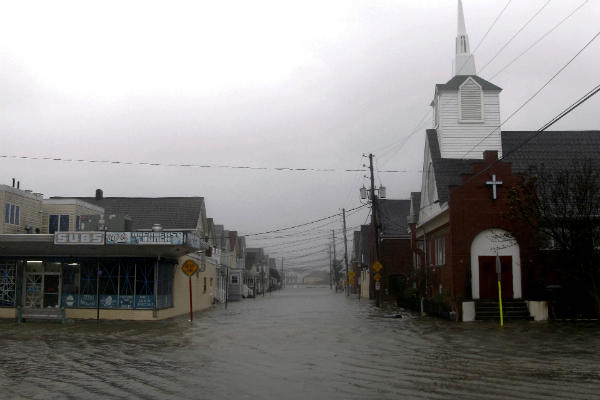 Hurricane Sandy's Destruction Coverage