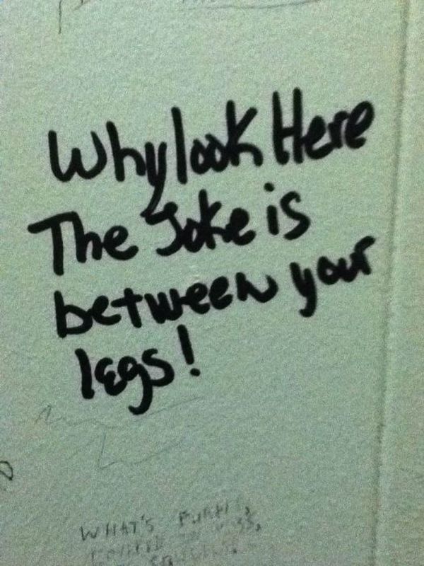69 Bathroom Graffiti Goodies