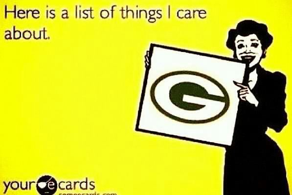 Shout out to all the fellow GREEN BAY PACKER fans! Lets kick some ASS this season!