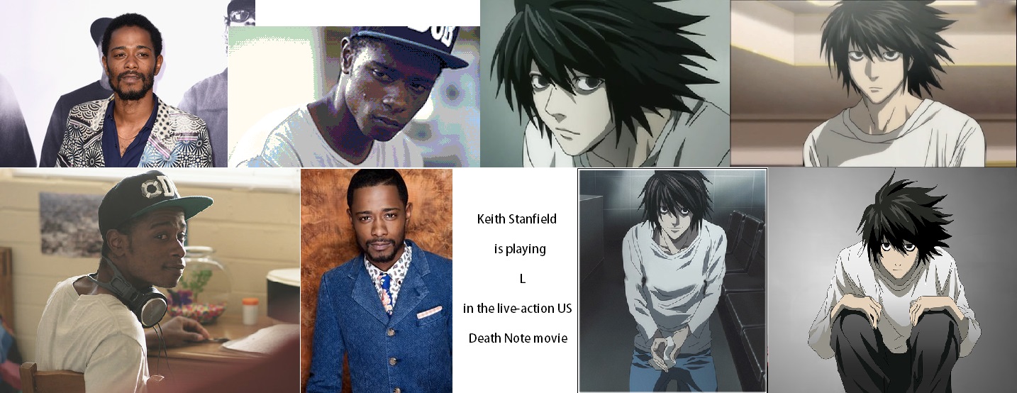Keith Stanfield is playing L in Death Note movie