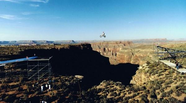 On May 20, 1999 Robbie Knievel did what his father had never managed. He successfully jumped the Grand Canyon.
