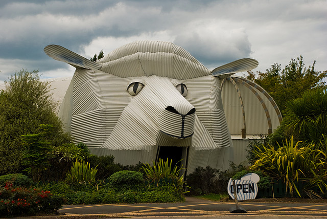 The Sheep Building-Tirau, Waikato, New Zealand