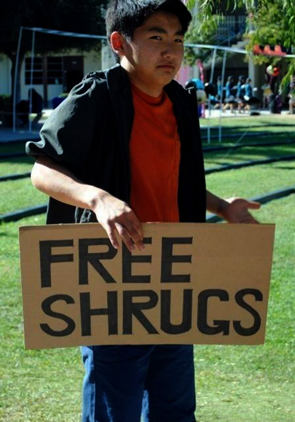 free shrugs - Free Shrugs