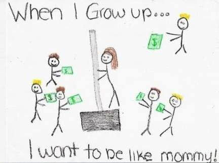 want to be like mommy - When I Grow up... I want to be mommy!