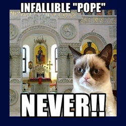 Grumpy Orthodox Christian Cat