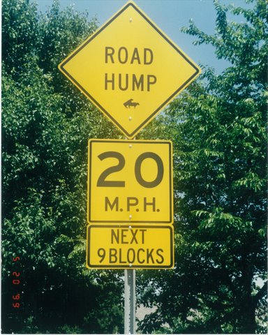 road hump