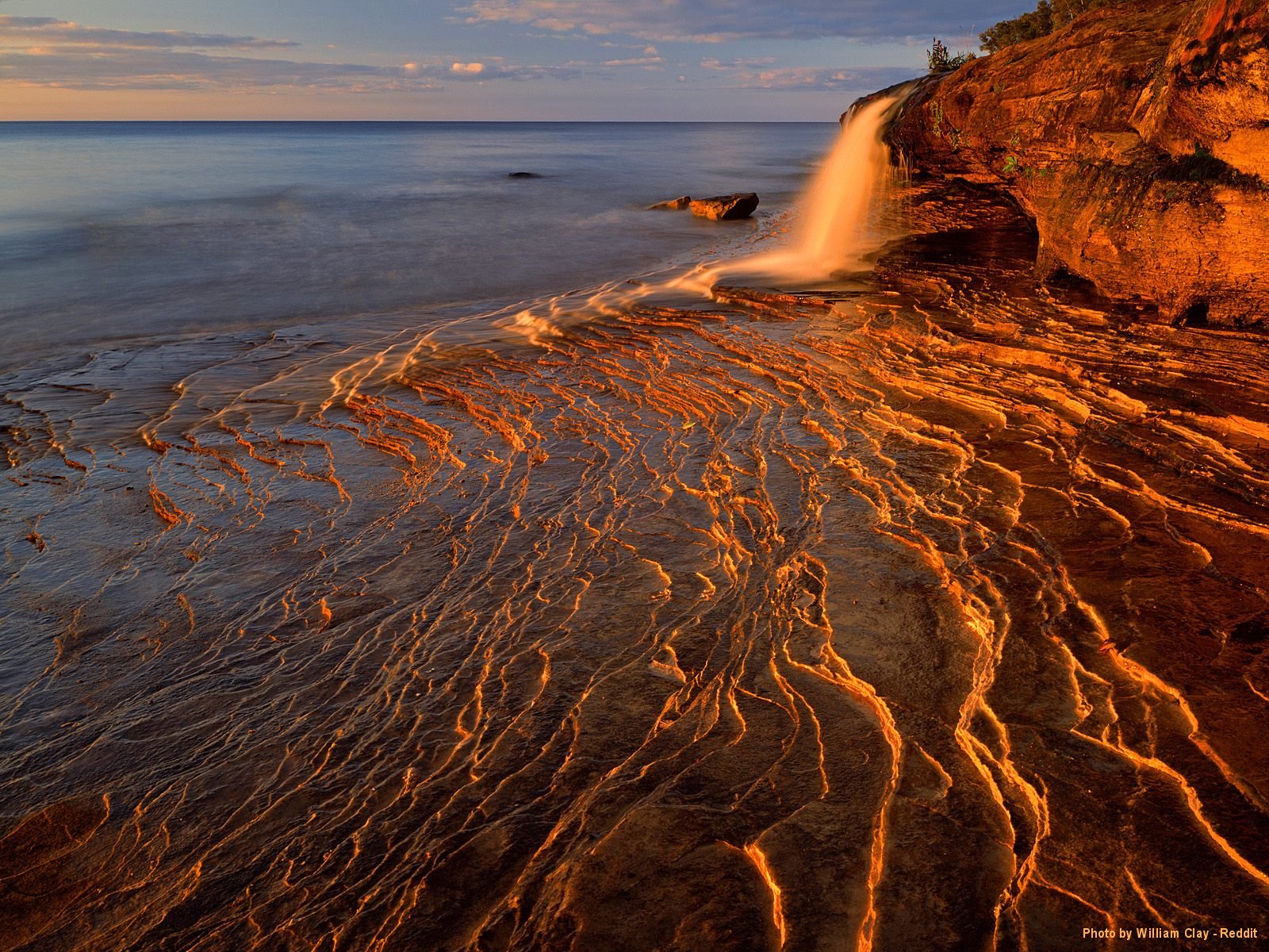 pictured rocks national lakeshore - Phot by William Clay Reddit