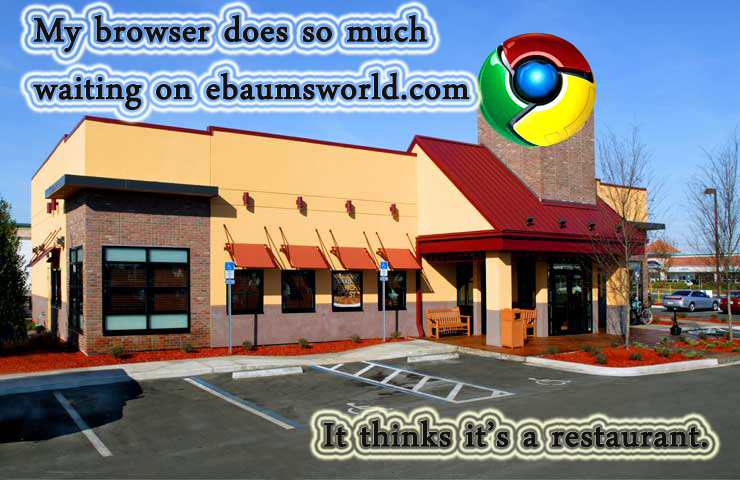 You know old PCs are still insured, it's not too late to burn it all down and use the money to get into the 21st century. Ebaums - so good it's worth the wait.