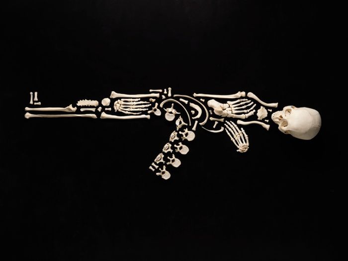 Art made from human bones