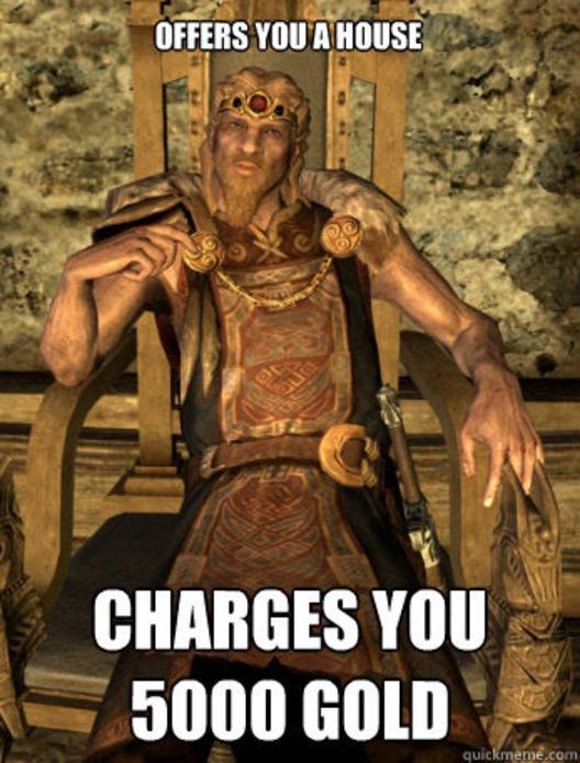 Offers You A House Charges You 5000 Gold quickmeme.com