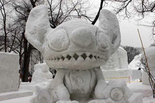 Spectacular Snow Sculptures