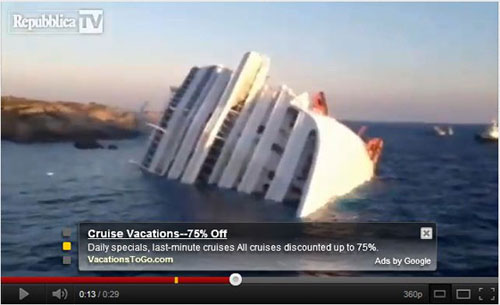 funny ads placement - Repubblica Tv Cruise Vacations75% Off Daily specials, lastminute cruises All cruises discounted up to 75% Vacations ToGo.com Ads by Google 0.13 360p